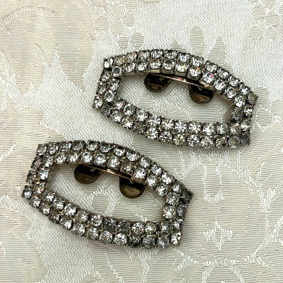 Musi Vintage Rhinestone Shoe Clips - Picture 7 of 12